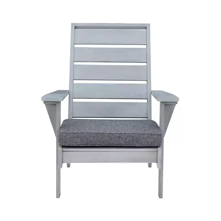 Kirklands Home Outdoor Seating|Lanier Chair with Cushion Gray