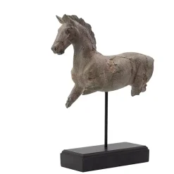 Online Gray Legless Horse Statue Statues & Figurines