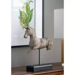Online Gray Legless Horse Statue Statues & Figurines
