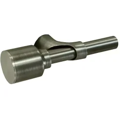 Kirklands Home Curtain Rods & Hardware|Gray Metal Blackout Finial Curtain Rod, 72 in.