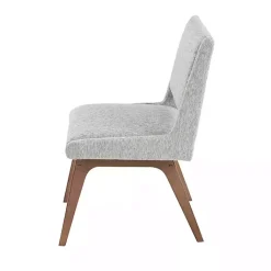 Kirklands Home Dining Chairs|Mid-Century Modern Dining Chairs, Set of 2 Gray