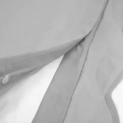 Kirklands Home Duvets|Gray Scallop Edge 3-pc. King Duvet Cover Set