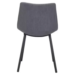 Kirklands Home Dining Chairs|Scooped Daniel Dining Chairs, Set of 2 Gray