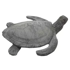 Kirklands Home Garden Statues|Sea Turtle Outdoor Statue Gray