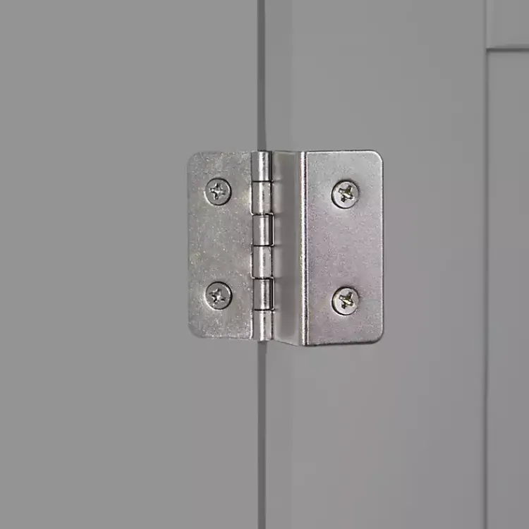 Kirklands Home Cabinets & Sideboards|Single Door 3-Drawer Cabinet Gray