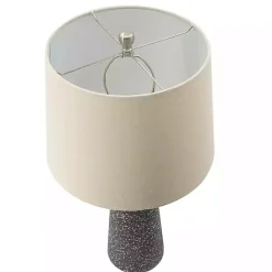 Kirklands Home Table Lamps|Gray Speckled Stone Table Lamp Tan