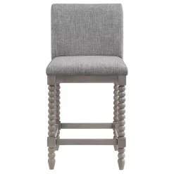 Kirklands Home Bar Stools & Counter Height Stools|Spindle Legs Counter Stool Gray