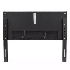 Kirklands Home Beds & Headboards|Tufted Upholstered Adjustable Queen Headboard Gray