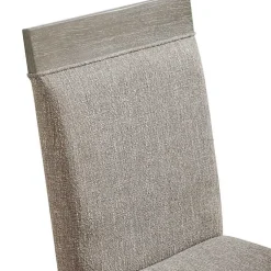 Kirklands Home Dining Chairs|Upholstered Bridgette Dining Chairs, Set of 2 Gray