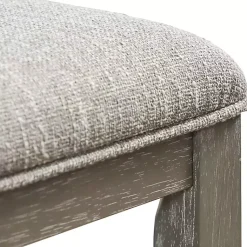 Kirklands Home Dining Chairs|Upholstered Bridgette Dining Chairs, Set of 2 Gray