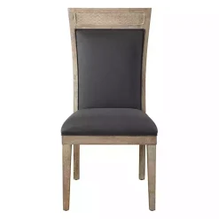 Kirklands Home Dining Chairs|Upholstered Cane Detailing Dining Chair Gray