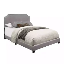 Kirklands Home Beds & Headboards|Upholstered Channing King Bed Gray