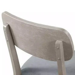 Kirklands Home Dining Chairs|Upholstered Porter Dining Chairs, Set of 2 Gray