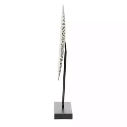 Outlet White Gold Carved Mandala Metal Sculpture Statues & Figurines