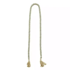 Best Wood Beads Cream Tassel Garland Decorative Accents
