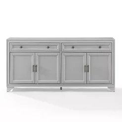 Kirklands Home Cabinets & Sideboards|Wood 4-Door Sideboard Cabinet Gray