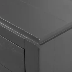 Kirklands Home Console Tables|Wood 2-Drawer Layla Console Table Gray