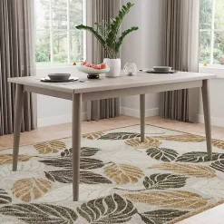 Kirklands Home Dining Tables|Wood Porter Modern Dining Table Gray