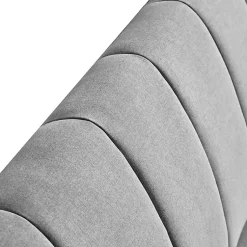 Kirklands Home Sofas & Loveseats|Woven Channel Convertible Sofa Gray