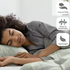 Kirklands Home Comforters|Chambray 3-pc. Full/Queen Comforter Set Green