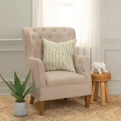 Best Green Dash Print Throw Pillow Pillows