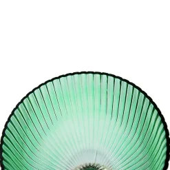 Hot Glass Vase with Gold Pedestal Base, 16 in. Vases