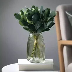 Best Round Ribbed Glass Vase Vases