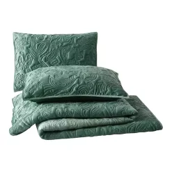 Kirklands Home Quilts|Secret Garden 3-pc. Full/Queen Quilt Set Green