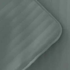 Kirklands Home Quilts|Stitched Stripes 3-pc. King Quilt Set Green