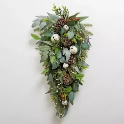 Online ery and Bells Teardrop Swag Christmas Wreaths