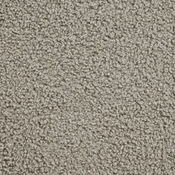 Kirklands Home Benches & Ottomans|Greige Sherpa & Pine Rectangle Storage Ottoman