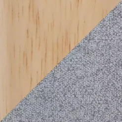 Kirklands Home Benches & Ottomans|Grey Michelle Ottoman Gray