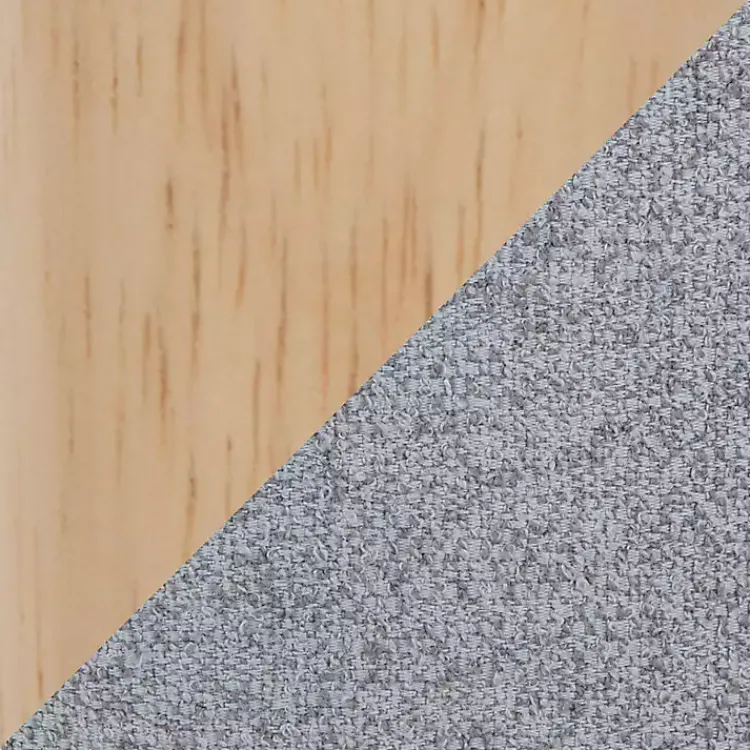 Kirklands Home Benches & Ottomans|Grey Michelle Ottoman Gray