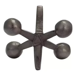 New Gunmetal Metal Jack Sculpture Statues & Figurines