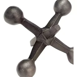 New Gunmetal Metal Jack Sculpture Statues & Figurines