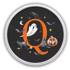 Hot Halloween Monogram Q White Framed Wall Plaque Monogram Seasonal Decor