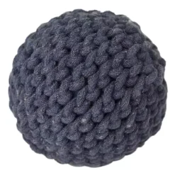 New Handmade Navy Jute Rope Orbs, Set of 4 Bowl Filler