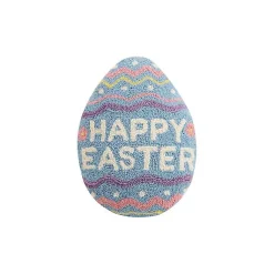 Best Happy Easter Egg Shaped Decorative Throw Pillow Pillows