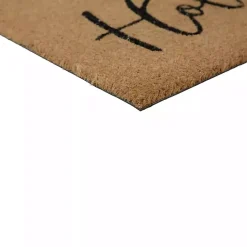 Discount Happy Holidays Cursive Christmas Doormat Outdoor Christmas Decorations