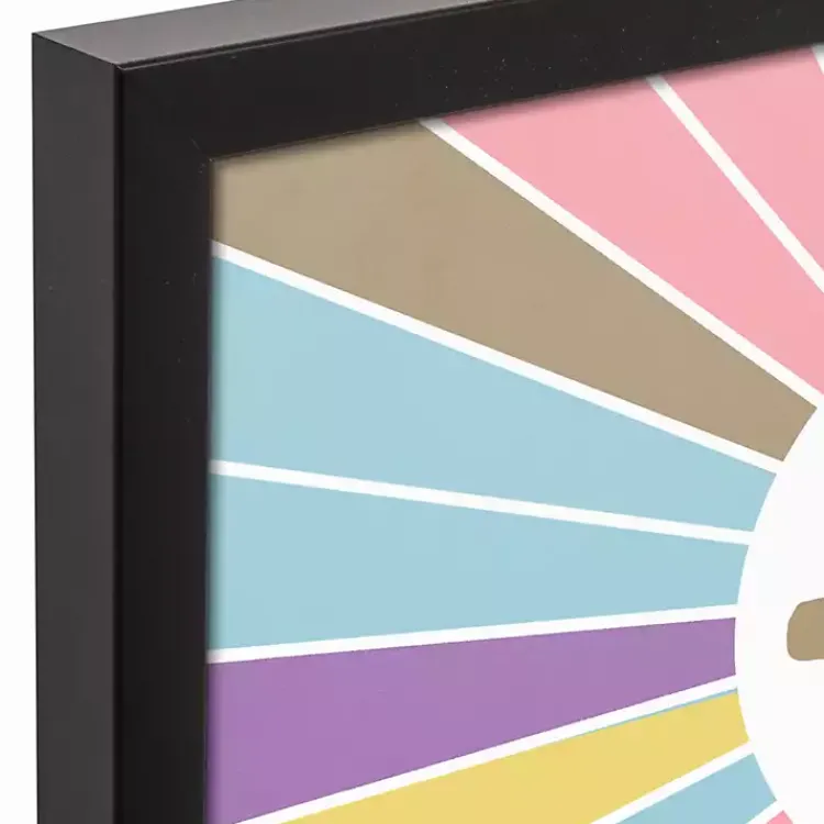 Outlet He is Risen Colorful Framed Canvas Art Print Easter Decorations