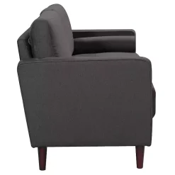 Kirklands Home Sofas & Loveseats|Heather Chelsea Modern Loveseat Gray