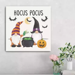 Sale Hocus Pocus Gnome Halloween Wall Plaque Halloween