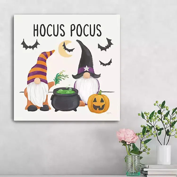 Sale Hocus Pocus Gnome Halloween Wall Plaque Halloween