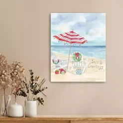 Sale Holiday at the Cape Canvas Art Print Christmas Art & Wall Decor