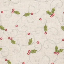 Best Holly Embroidered Table Runner Christmas Dining & Entertaining