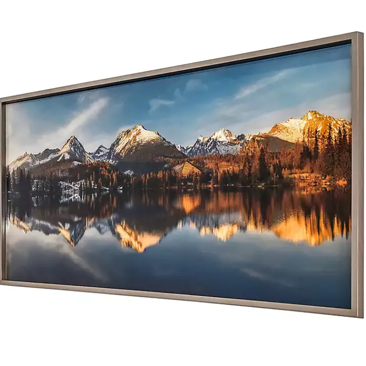 Kirklands Home Framed Art|Identic Image Framed Tempered Glass Print