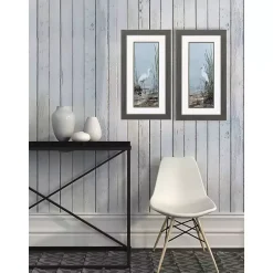 Kirklands Home Framed Art|Island Egret Framed Art Prints, Set of 2