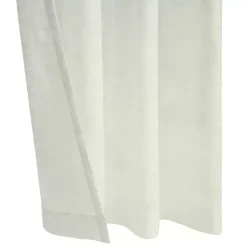 Kirklands Home Curtains & Drapes|Boucle Sheer Single Curtain Panel, 84 in. Ivory