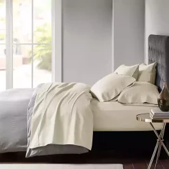 Kirklands Home Bed Sheets|Cotton Blend Sateen 6-pc. King Sheet Set Ivory