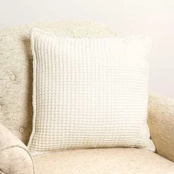 Outlet Cozy Waffle Pillow Pillows
